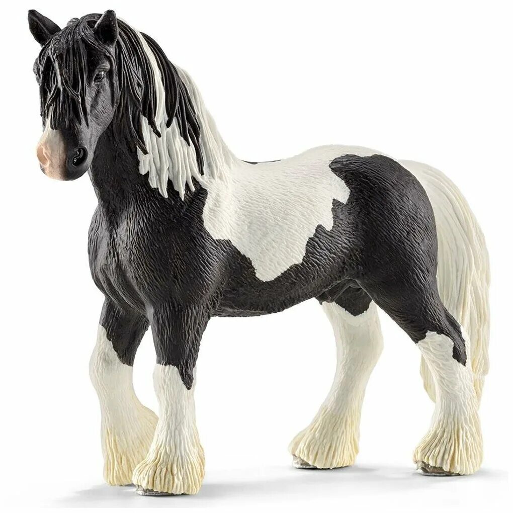 Фигурка Schleich лошадь Тинкер жеребец 13791. Лошади шляйх Тинкер. Фикгурки лошидей шлях Тинкер. Шляйх Тинкер 13791.