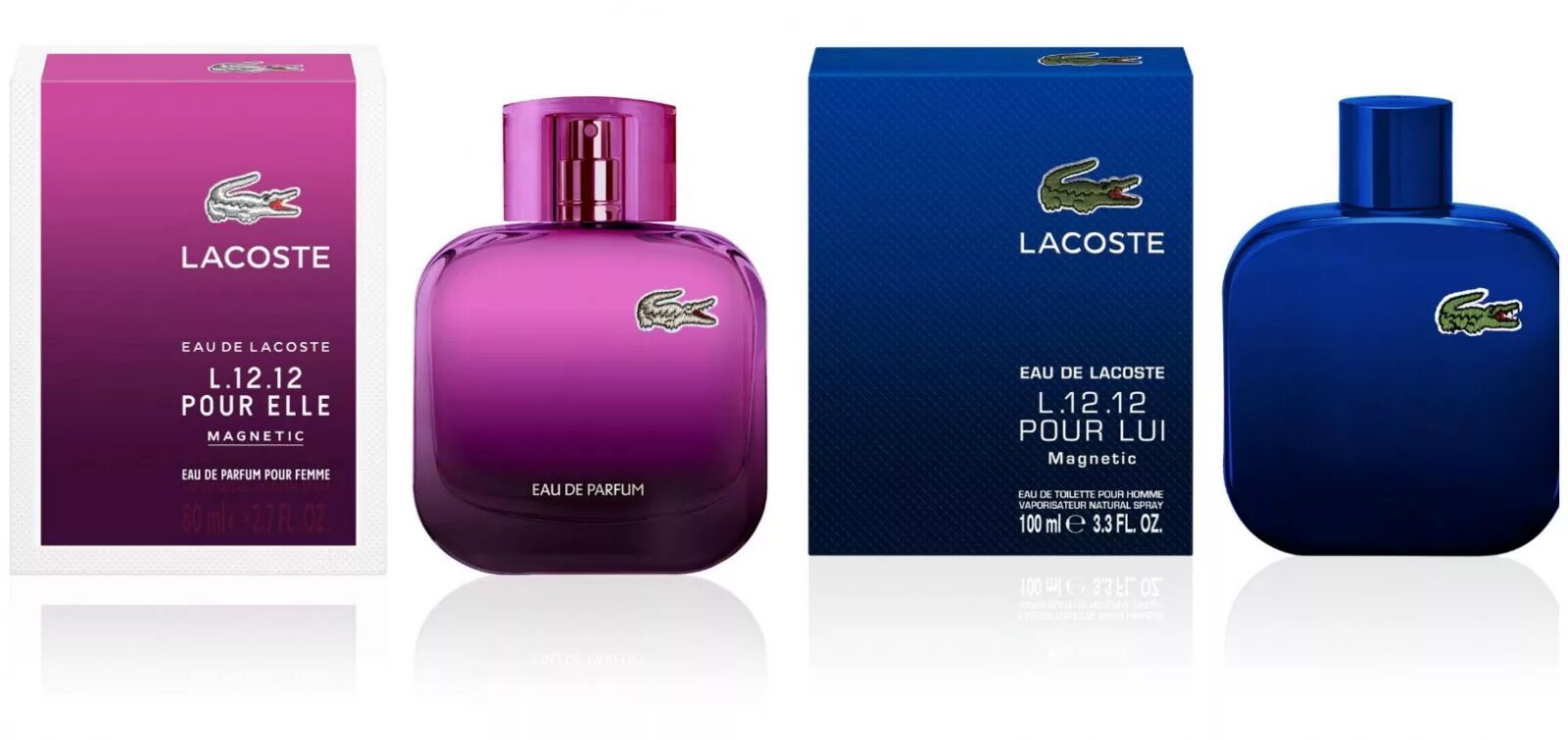 12 magnetic) m edt. 12. 12. Lacoste l. 12 pour lui magnetic.