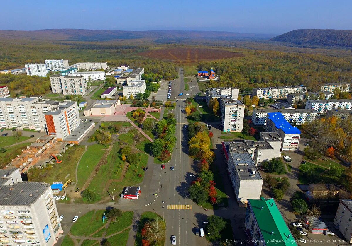 Поселок горный район. Поселок Солнечный Хабаровский край. Поселок Солнечный Комсомольск на Амуре.