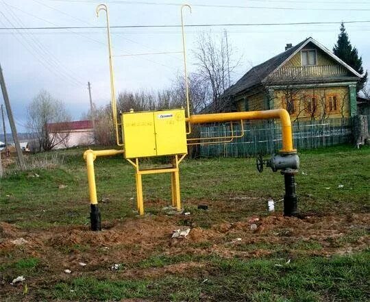 Проведение газа в деревню