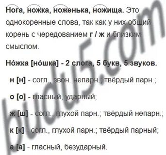 Ножонка это