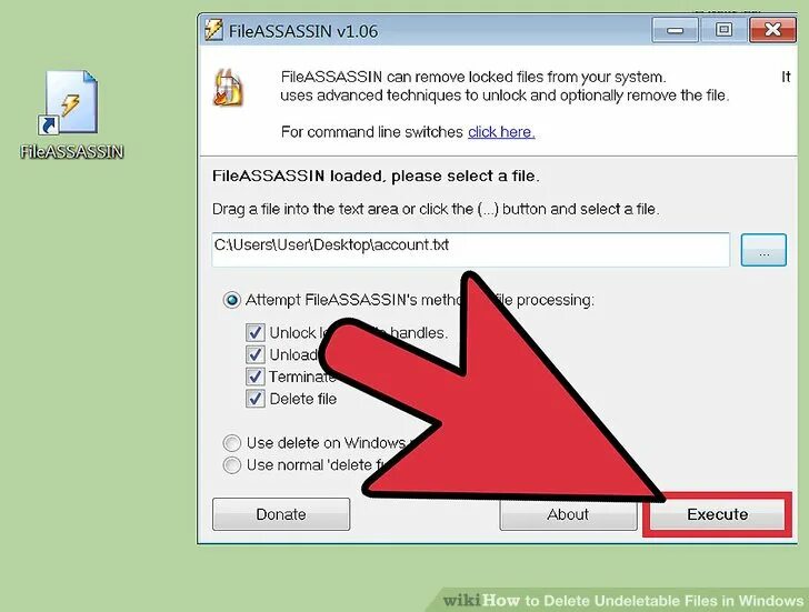 Файл занят другой программой windows. Windows 12. fileassassin.