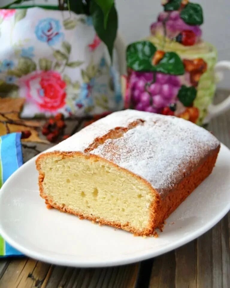 Простой рецепт вкусного творожного кекса