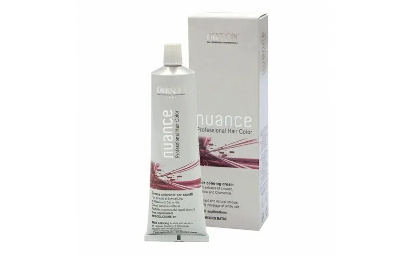 Краска нюанс. Dikson Nuance. Dikson professional Nuance hair Color 1n Nero 100 ml. Краска для волос Nuance. Краска для волос crema colorante per capelli оттенки.