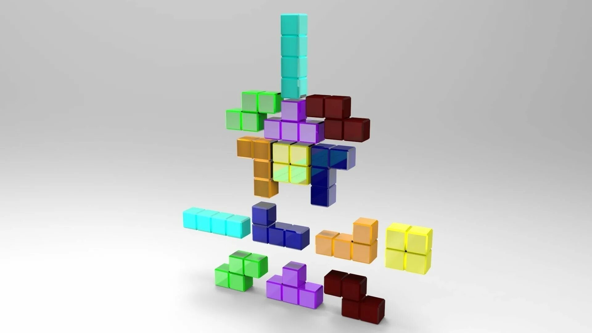Головоломка 3d модель
