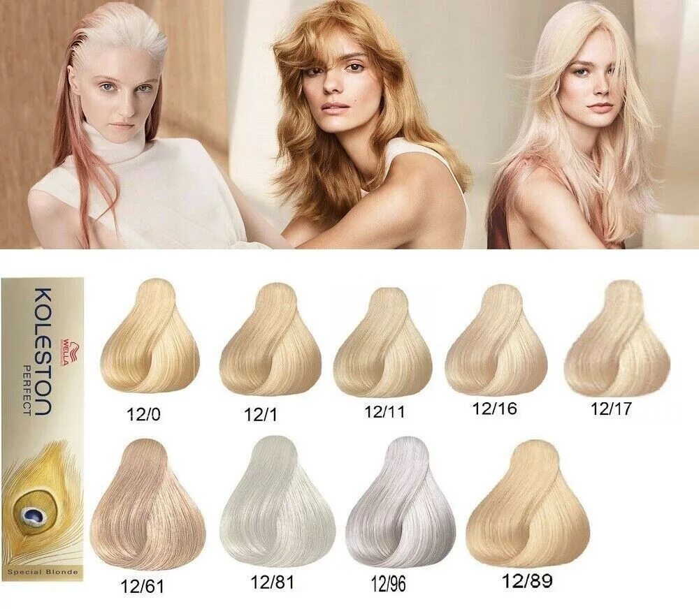 Wella professional Koleston палитра. Wella Koleston палитра блонд. Wella Koleston 12/81. Палитра Wella professional блонд.