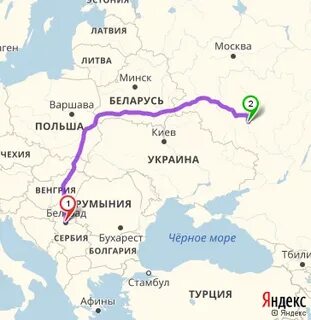 Расстояние от белорусской