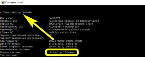 В строке ноутбука