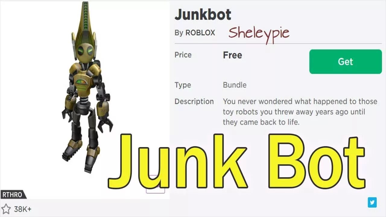 Бесплатные роблоксы бот. РОБЛОКС Junkbot. Скин РОБЛОКС Junkbot. Бот в РОБЛОКСЕ. Junk bot.