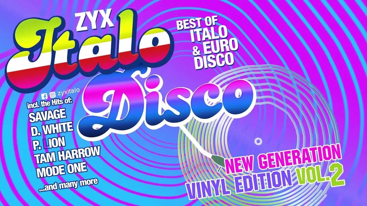 Zyx italo disco new. ZYX Italo Disco New Generation:Vinyl Edition Vol.2. Italo Disco New Generation. Italo Disco Vinyl.