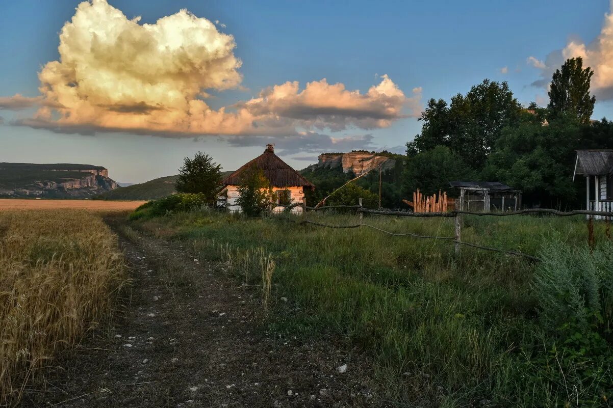 Деревня у славян 4 буквы