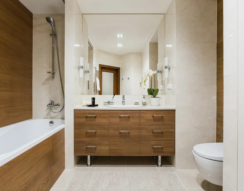 Pin by Marie-Christine Sylvain on chambre de bain Small bathroom remodel, Apartm
