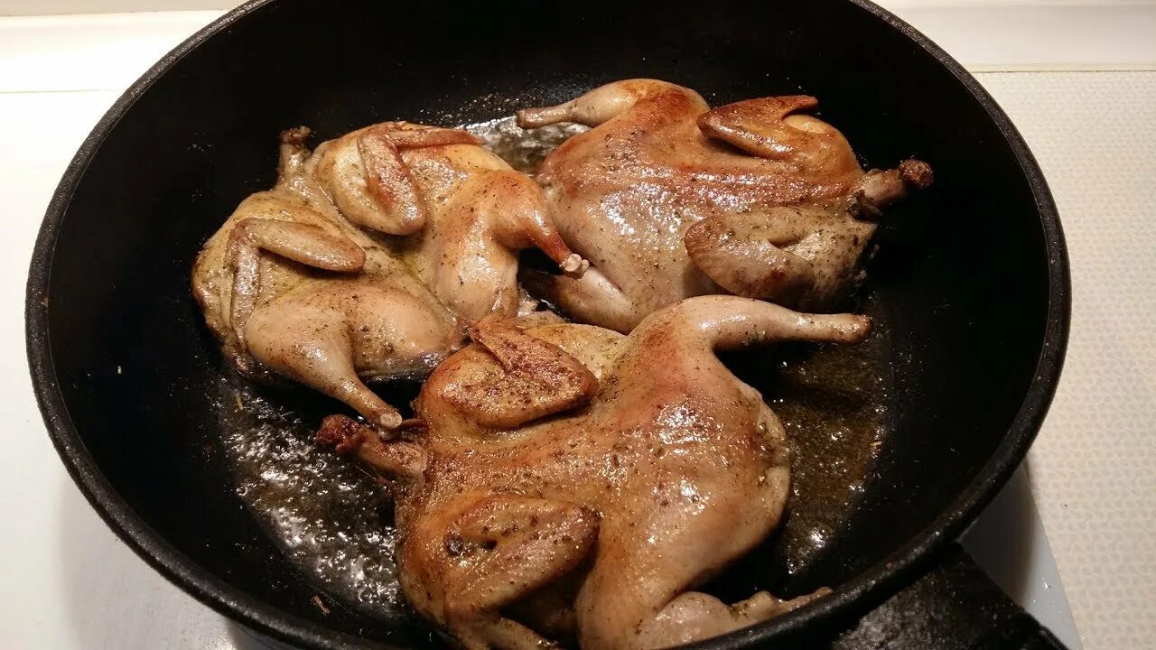 Нежные перепела на сковороде - пошаговый рецепт с фото на Готовим дома
