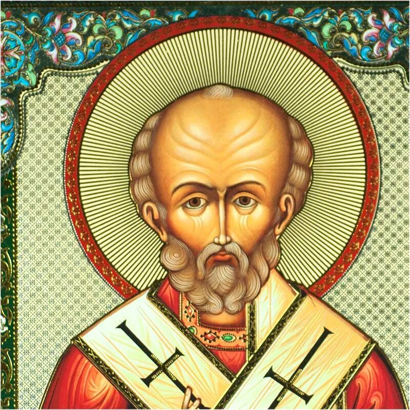 Лик Святого Николая Чудотворца. Saint nicholas