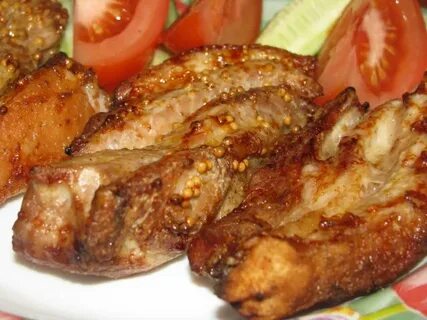 Рецепт мяса в горчице