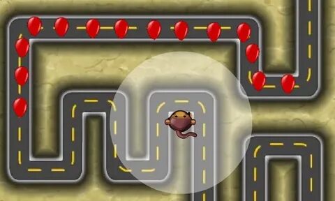 Balloon tower defense