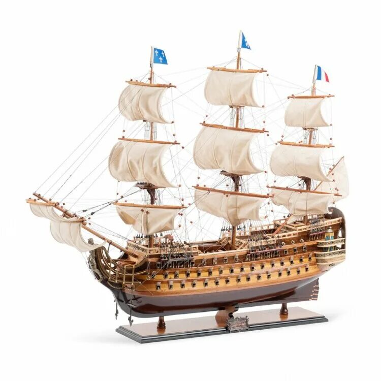 Модель корабля Роял Луи. Модель парусника Royal Louis. Модели парусников из дерева. Корабль из дерева. Собрать модель корабля