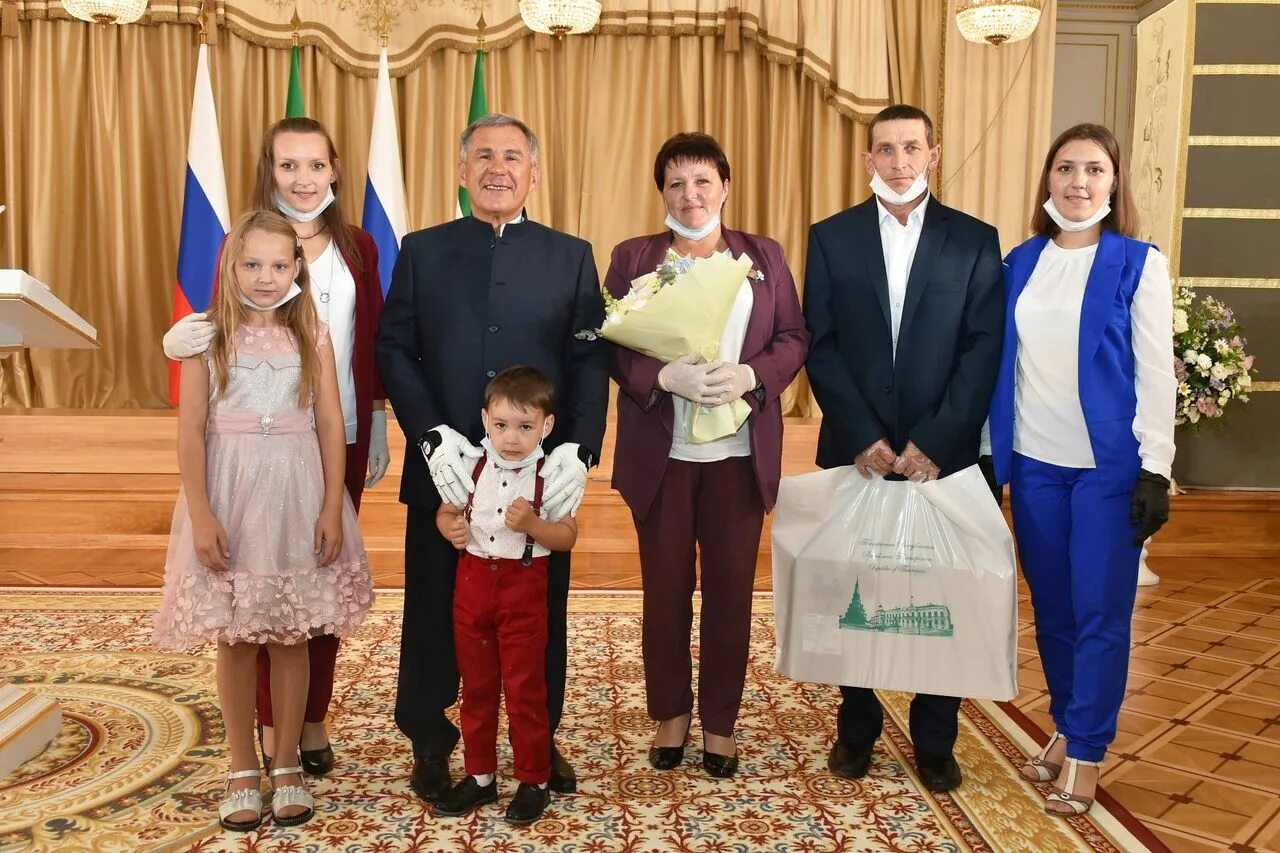 Награждение многодетных
