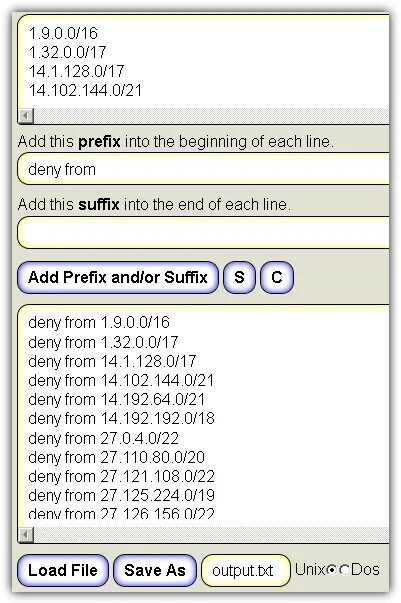 Blocked countries. Add prefix. Country Blocks коды.