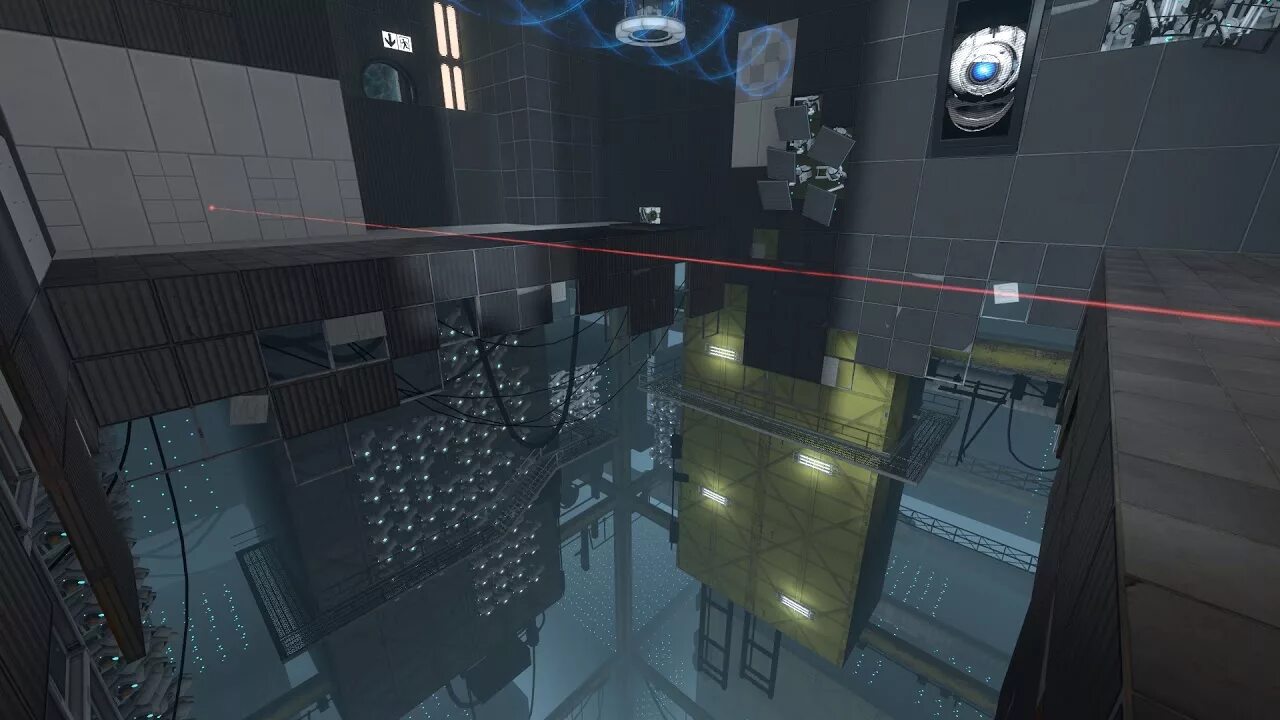 Portal 2 gameplay. Портал 2 4 глава сюрприз. Портал из portal 2. Portal 1 и portal 2. Игра portal 2.