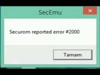 Securom reported error 2000 gta 4