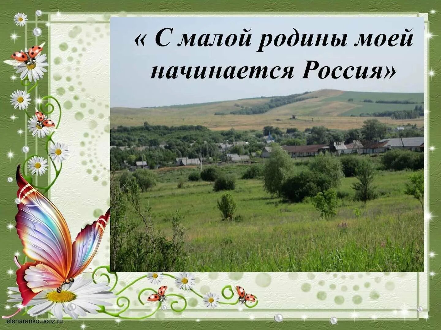 Краеведение положение