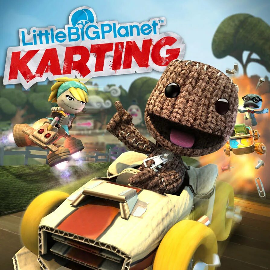 Planet karting. Little big planet 3 картинг. little big planet karting ps3. little big planet 3 ps4 диск. little big planet karting ps3 на двоих.