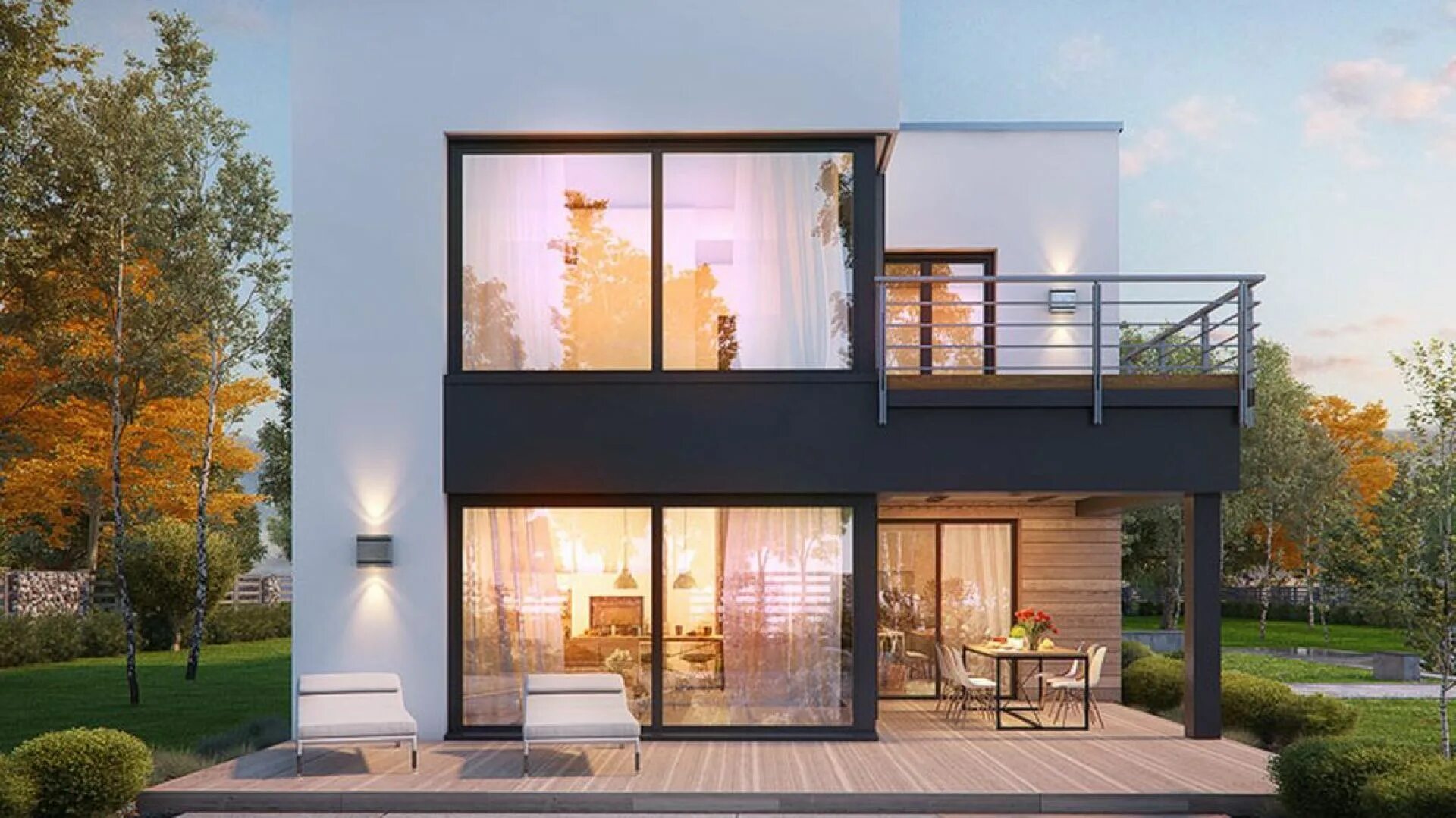 панорамные окна фасад. стеклянный фасад здания. фасадное остекление schuco. остекление alutech коттеджа. панорамные окна фасад.