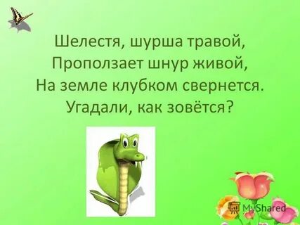 В траве шуршит