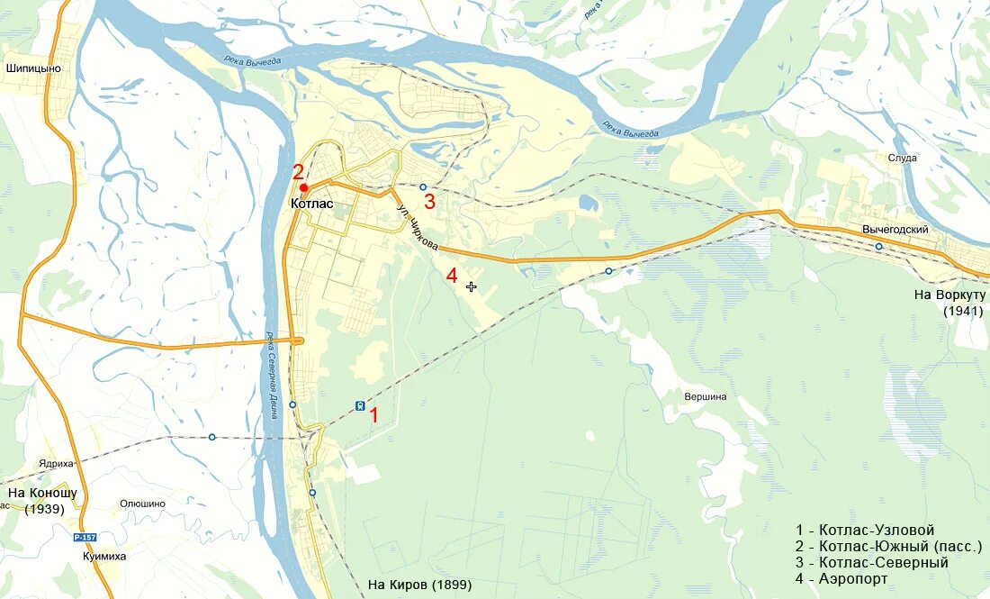 Показать карту котласа. Котлас город на карте. Котлас Узловой и Котлас Южный на карте. Карта Котласского района. Котлас Южный на карте.