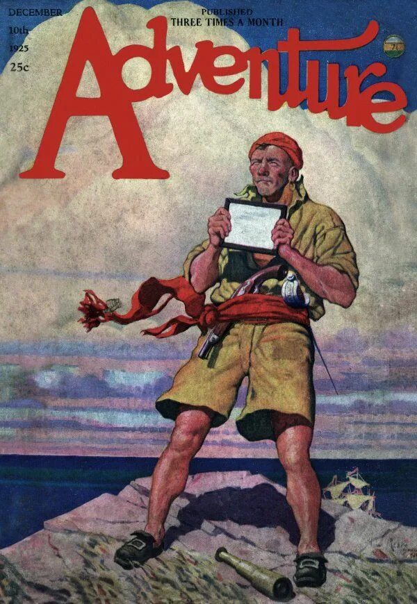 Pulp Covers. Adventures magazine