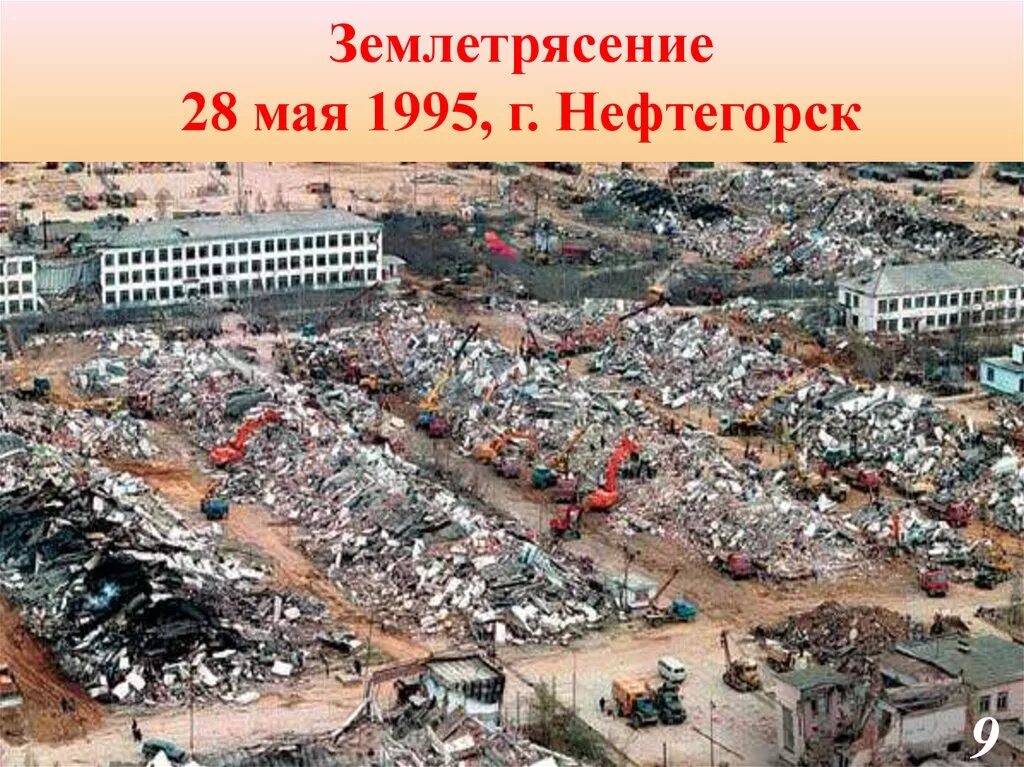 1995 год землетрясение. 28 Мая 1995 Нефтегорск землетрясение. Землетрясение на Сахалине 1995.