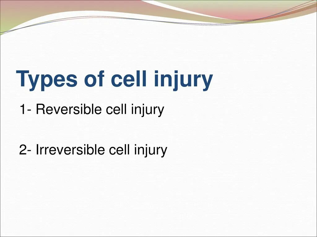 Reversed cell. Industrial injuries презентация. irreversible injury and cell death..