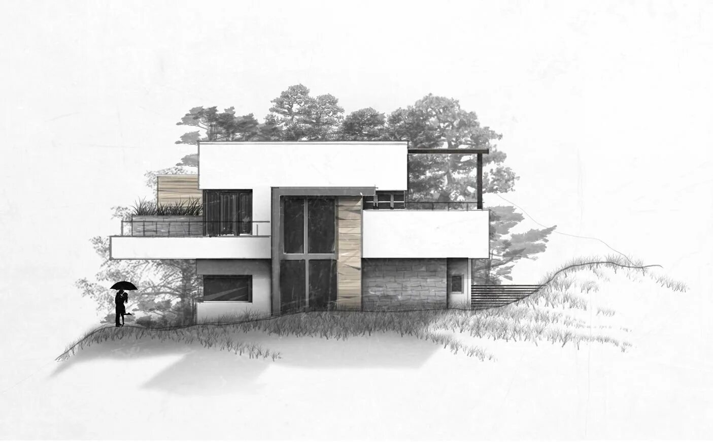 Дом в стиле хай тек рисунок. Эскиз коттеджа. Современные здания карандашом. Современная архитектура рисунок. Дом скетч.
