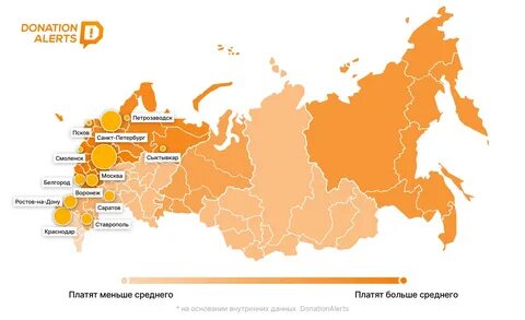 Регионы москвы и питера