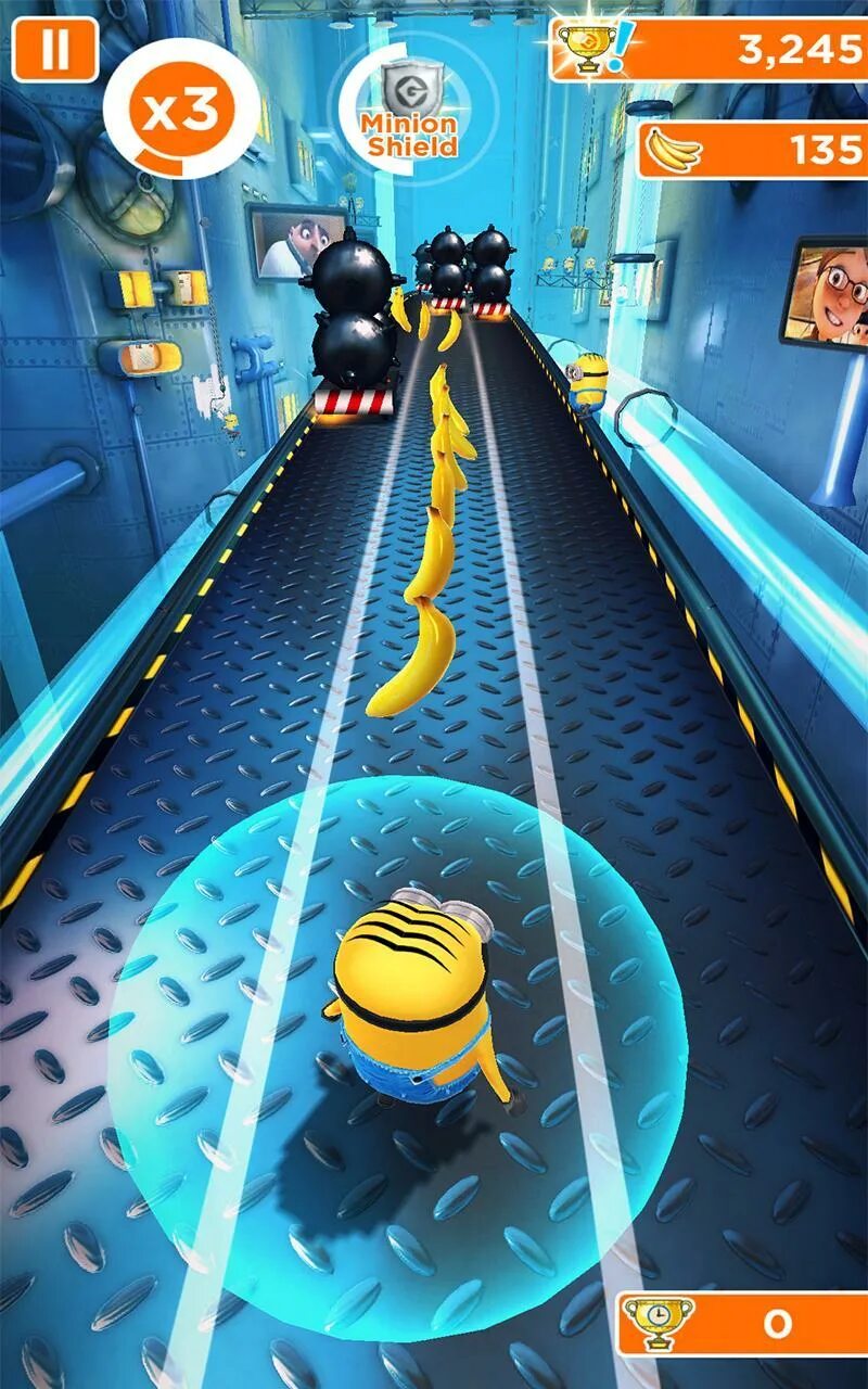 Игра где миньоны бегают. Minion Rush игра. Гадкий я: Minion Rush. Гадкий я Миньон Раш. Миньоны игра бегалка.