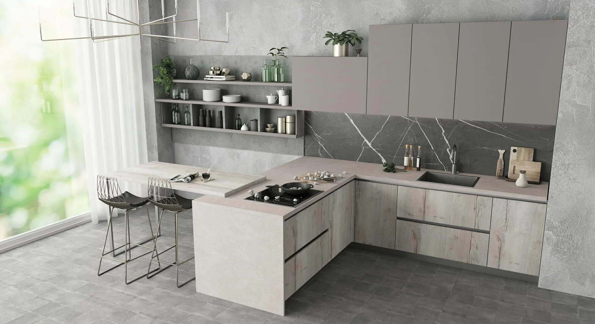 Столешница эггер гранит верчелли антрацит. Кухня эггер чикаго бетон. Кухня эггер бетон чикаго темный. F242 st10 сланец юрский антрацит столешница. Egger u727 st9 серый камень.