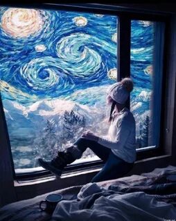 Картины по номерам ночь