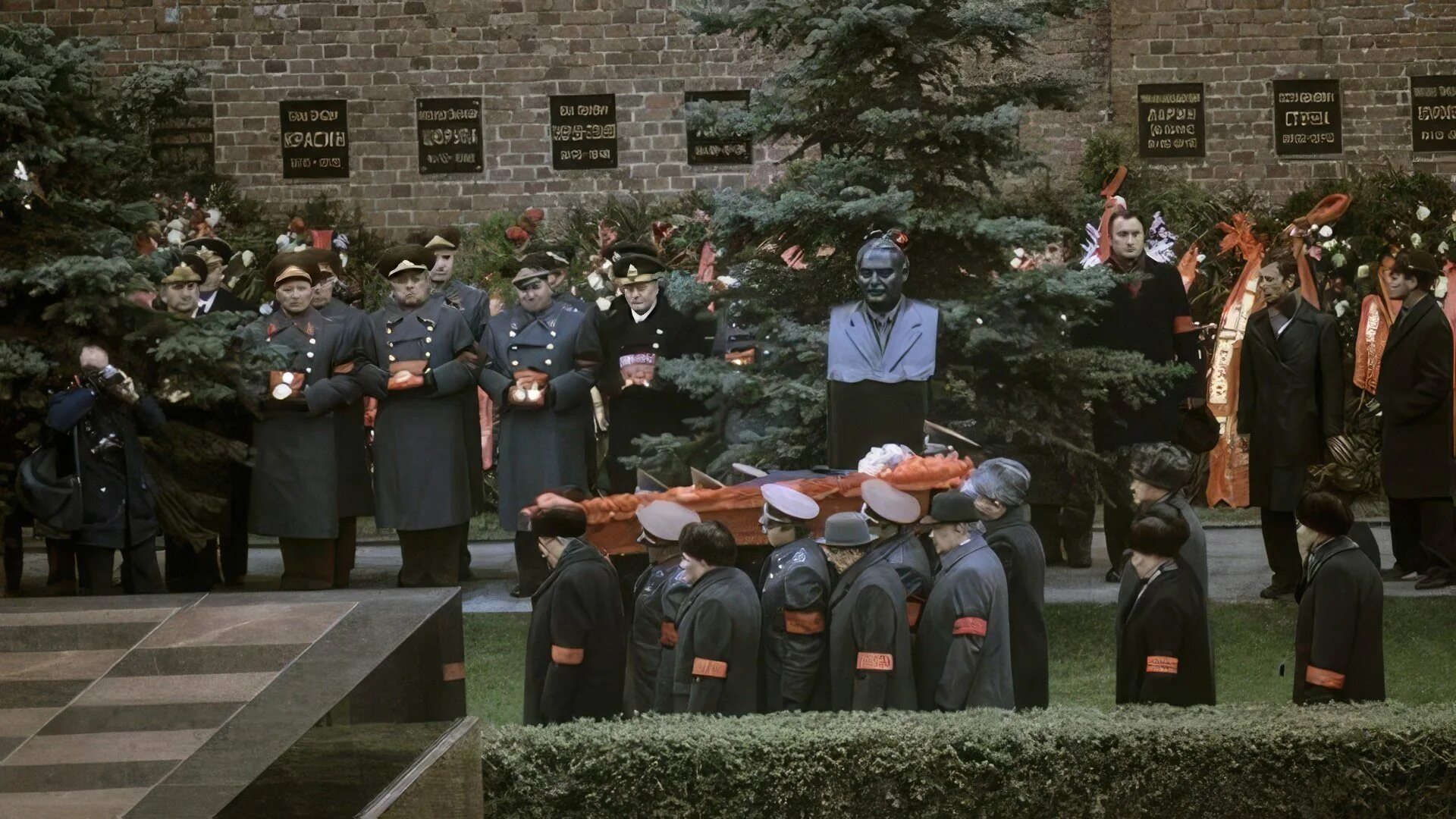 Эпоха пышных похорон. Брежнев 1982 похороны.