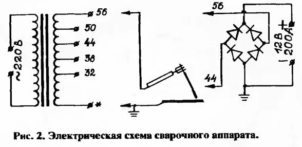 Схема сварочного аппарата переменного тока Самодельный сварочный аппарат с выпрямителем и удвоением напряжения Электротехни