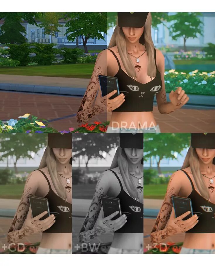 Sims 4 моды на графику Улучшенные горожане Telegraph