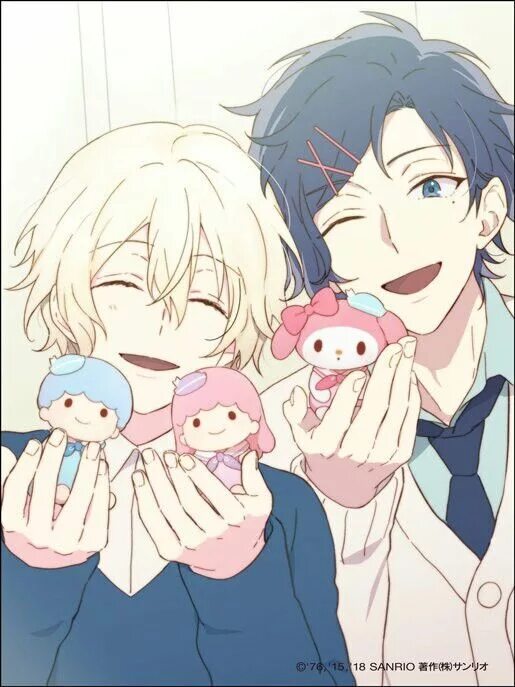 Киримичан санрио. Sanrio boys. Санрио данши. Санрио данши. Sanrio boys.