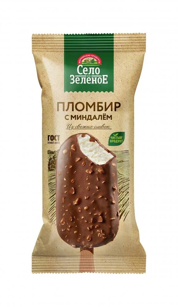 Мороженое село зеленое фото
