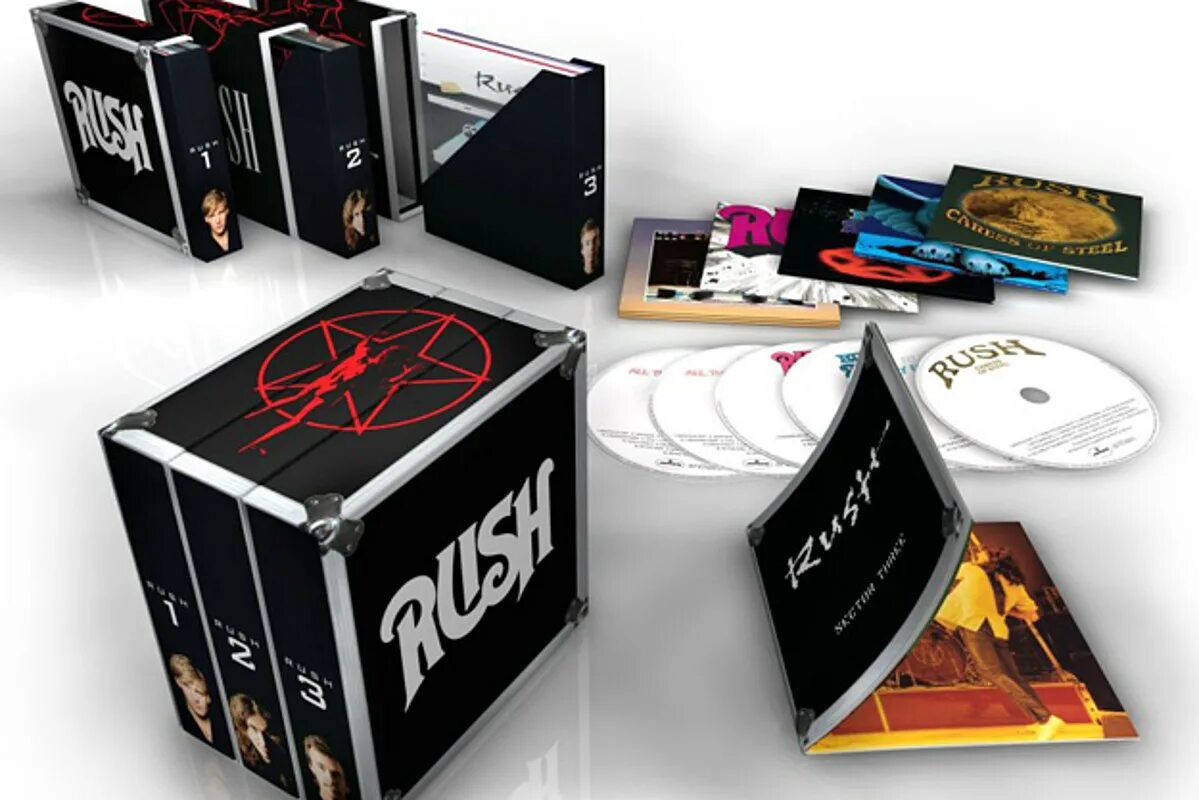 Box Set CD. Rush Box Set. 3 CD Box. Rush 1 Box Set CD.