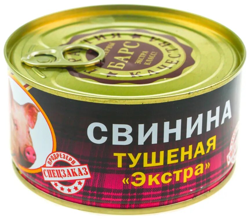 говядина тушеная экстра 325гр. тушенка барс свинина. тушенка барс свинина. тушенка свинина "барс" высший сорт 325гр ж/б 18шт. свинина барс тушеная гост 325г.
