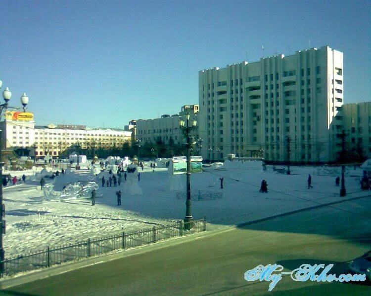 хабаровск площадь ленина сейчас