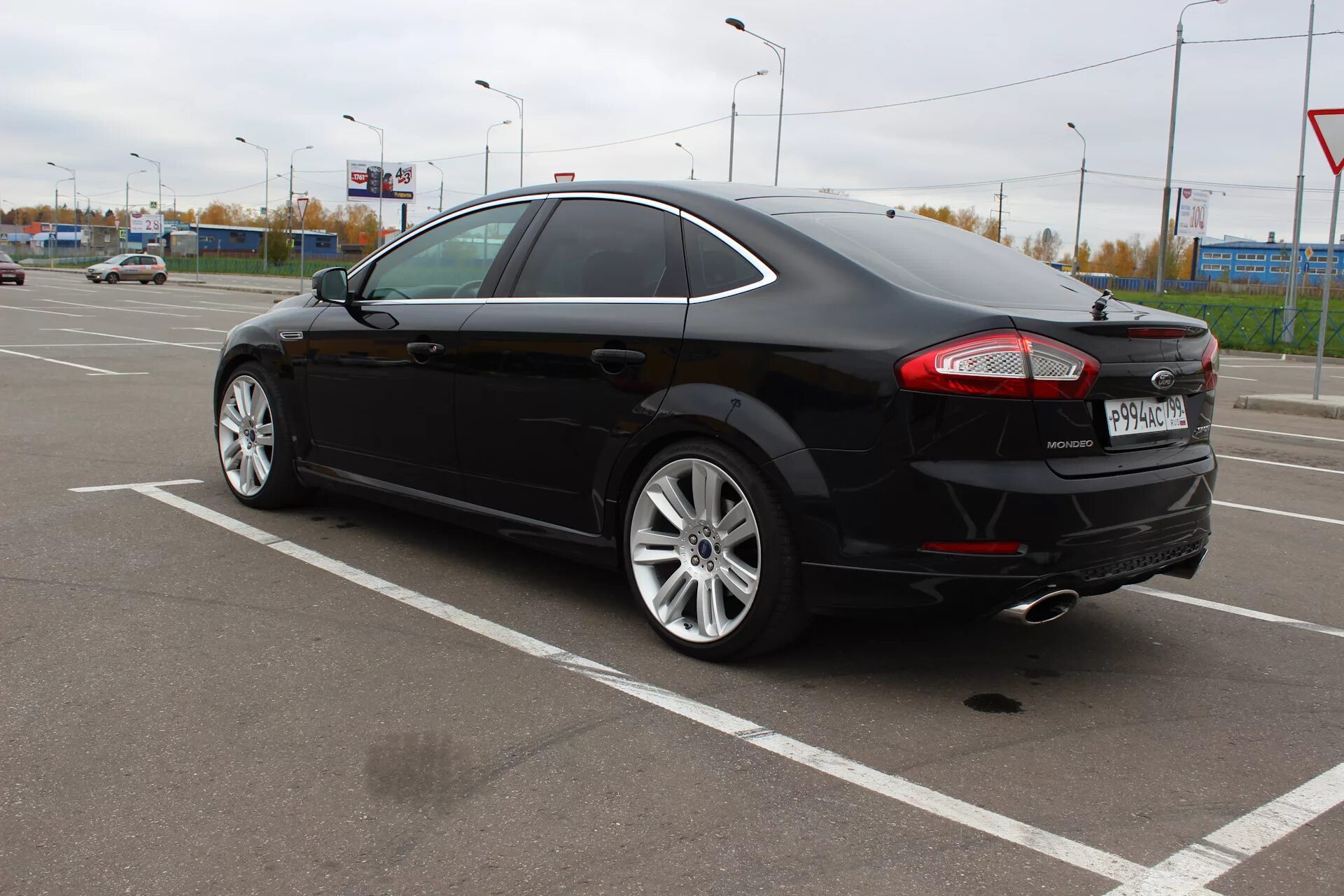 Ford Mondeo IV 2.0 бензиновый 2011 Черный кардинал 2 на DRIVE2