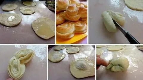 Тесто сахарные плюшки
