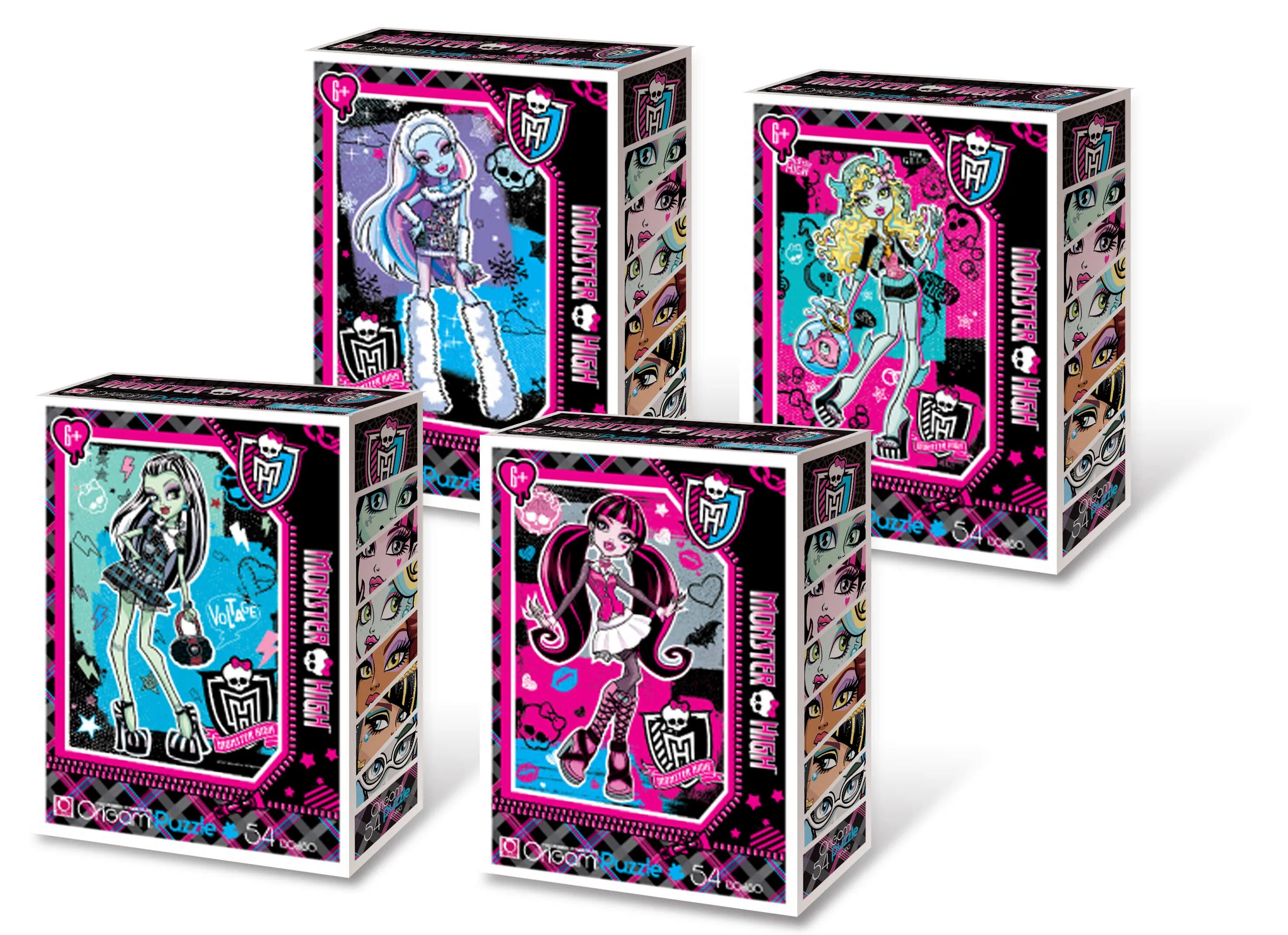 Купить хай недорого. Пазл Origami Monster High (05925), 64 дет.. Пазл 160 Эл. Monster High. Мини Монстер Хай. Пазл 260 Эл. Monster High.