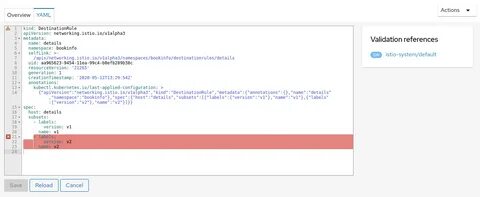 Yaml environment
